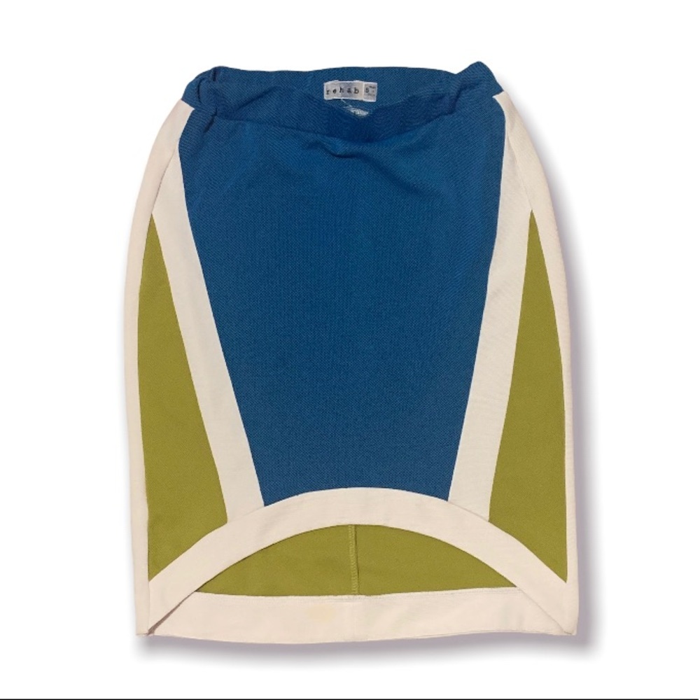 3 color way tennis like skirt from Rehab